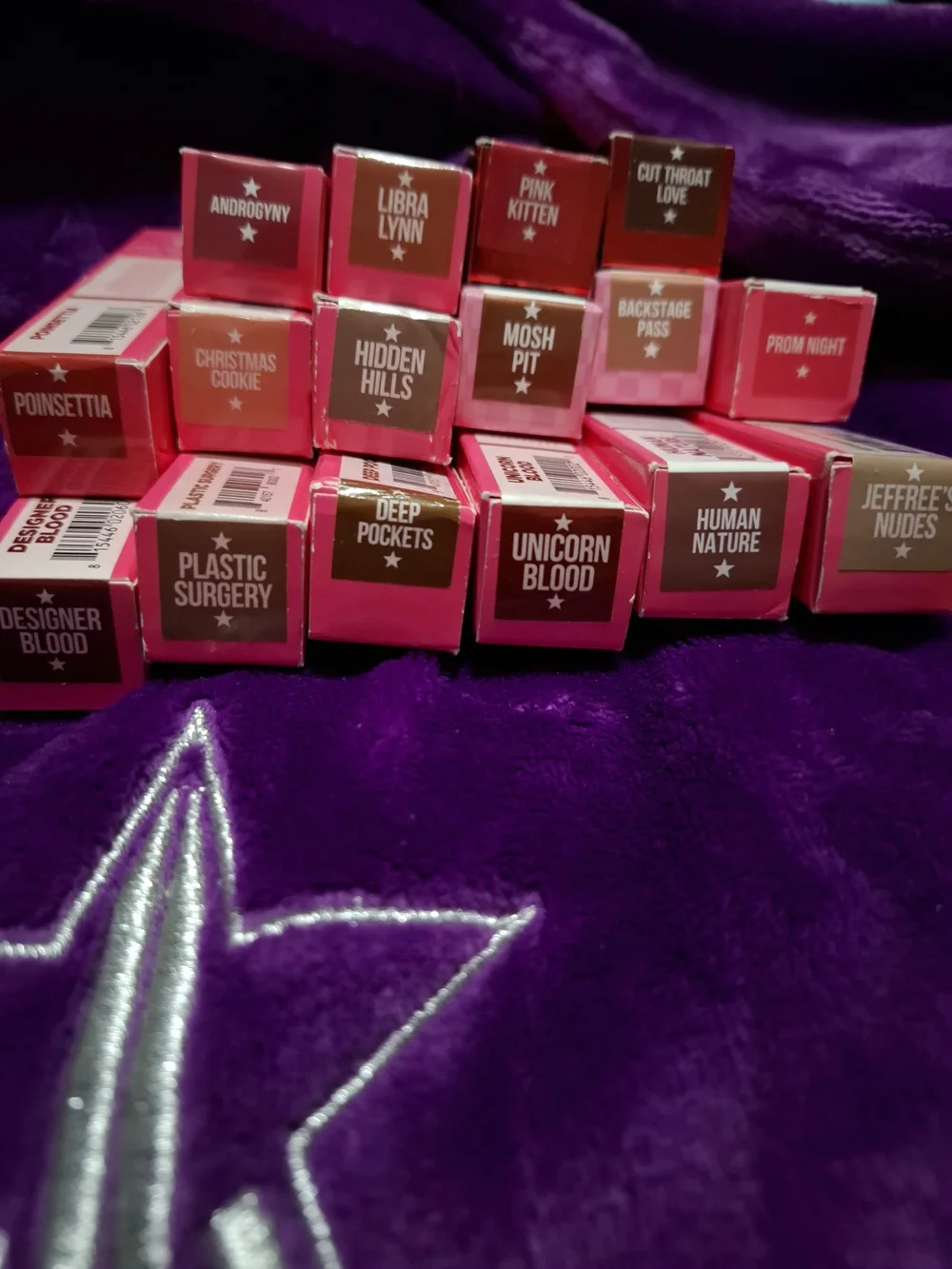 JEFFREE STAR VELOUR MATTE LIPSTICKS PRICES VARY LOOK BELOW!! STARTING AT $22,UP